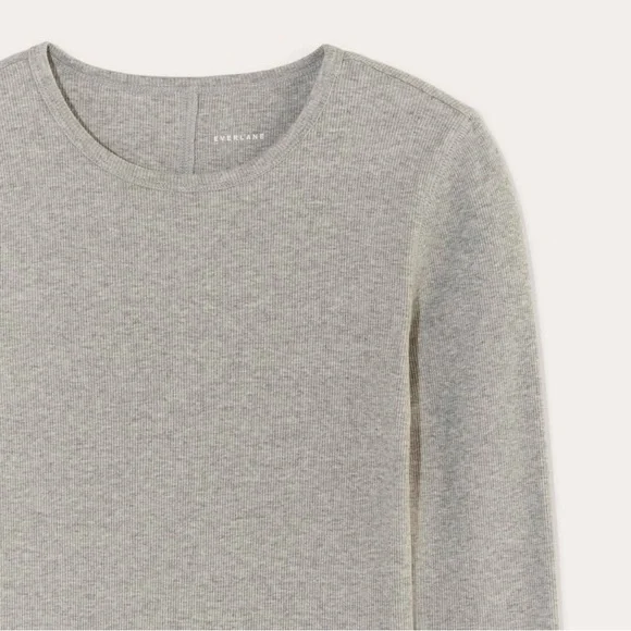 Everlane The Luxe Rib Long Sleeve - Picture 5 of 12